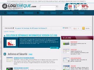 En manque de logiciels sympas ? Plateforme Logithèque