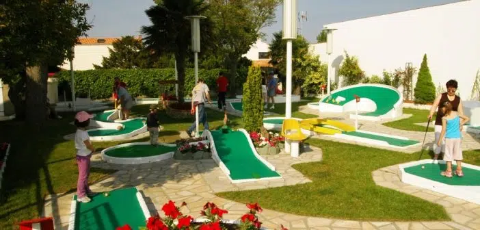 Mini Golf du camping