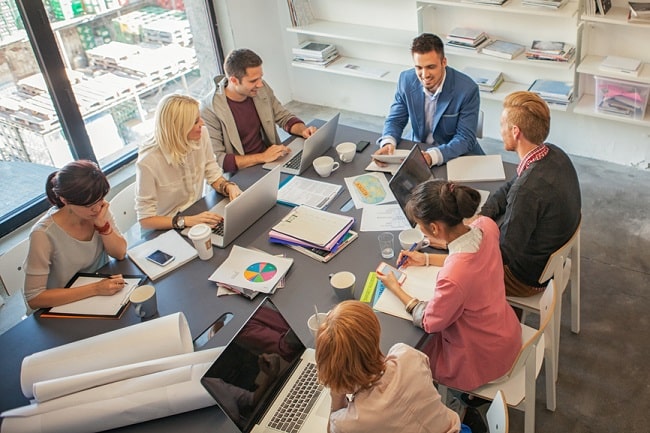 People in a Business Meeting