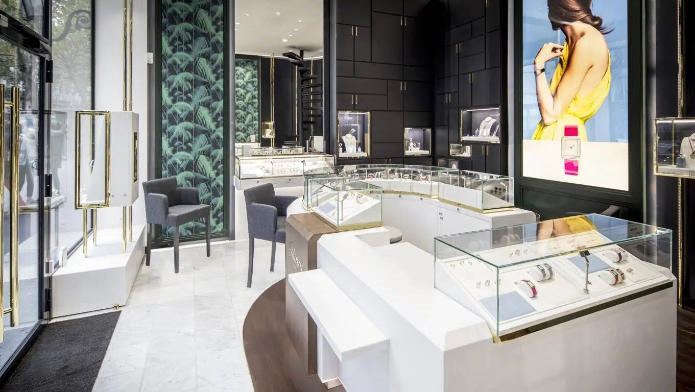 agencement boutique prestige