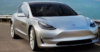 La Tesla Model 3 est enfin présentée au Mondial de l’Auto Tesla 3