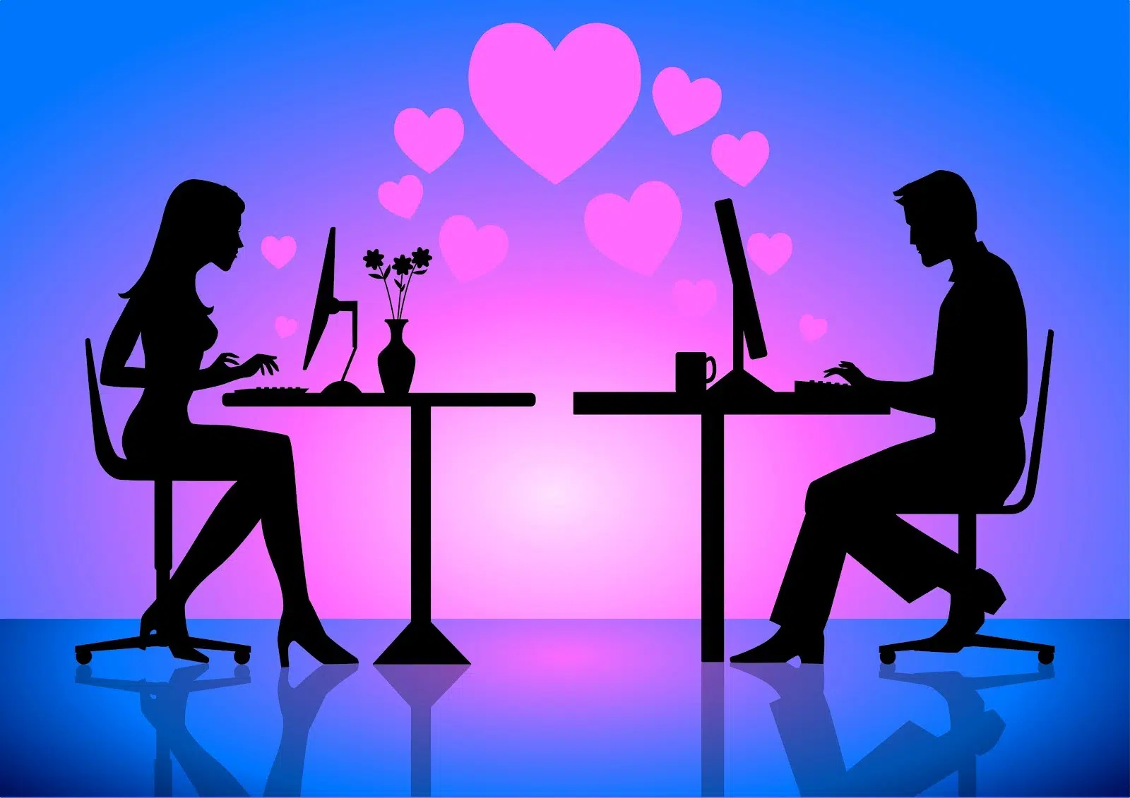 Trouver l'amour sur le net