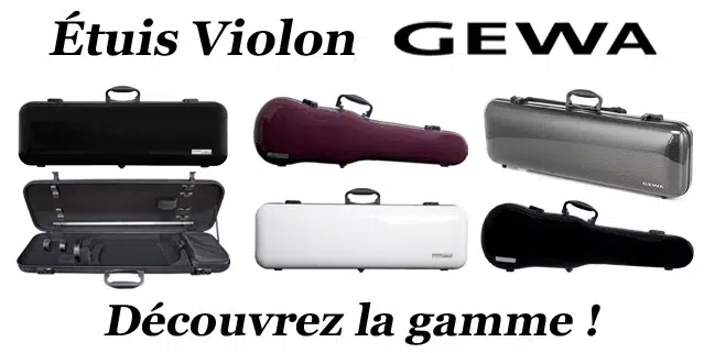 étuis à violons GEWA