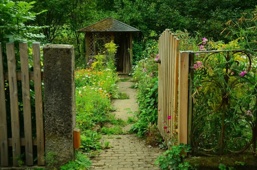 porte de jardin