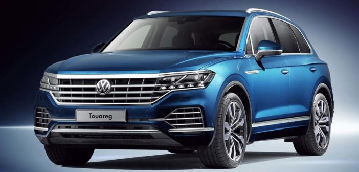 Volkswagen Touareg bleu