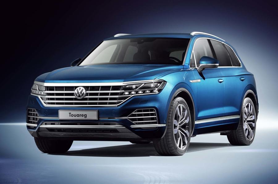 Volkswagen Touareg bleu