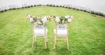 fauteuils de mariés
