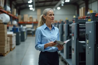 Imprimeur utilisant des techniques écologiques pour préserver l'environnement